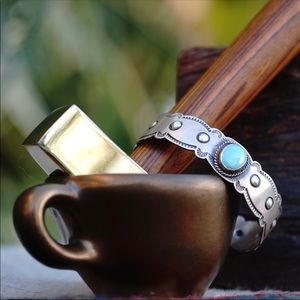 Navajo Turquoise & Sterling Silver Bracelet